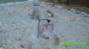 face down in the clay