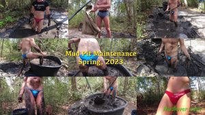Mud Pit Maintenance Frames